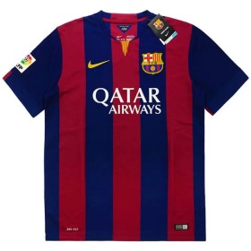 Maillot Foot Barcelone 2014-15 Retro Domicile